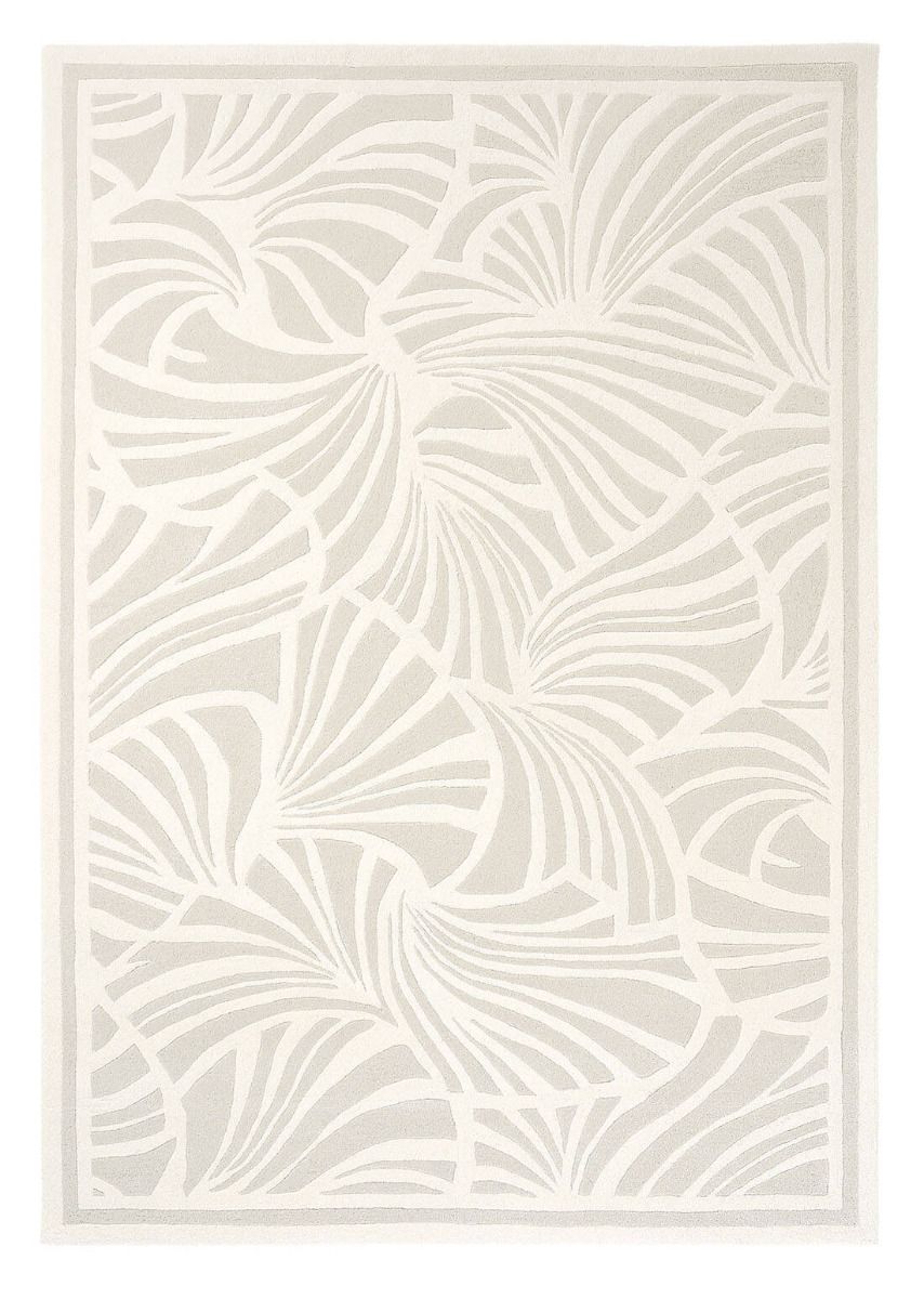 Tapis Japanese Fans ivoire | Taille: 120 × 180 cm