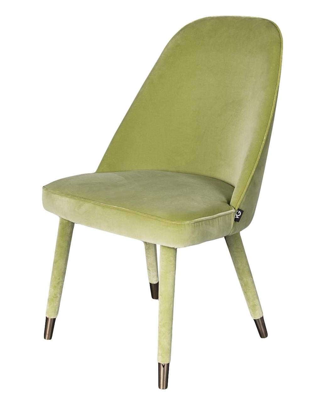 Chaise verte Paulette