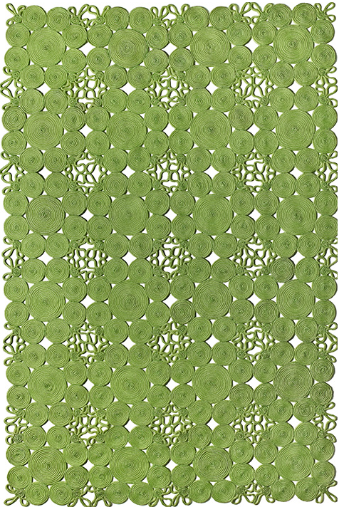 Rope binnen/buiten groen vloerkleed