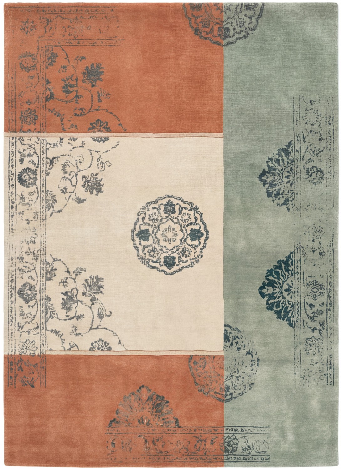 Antique Collage vloerkleed
