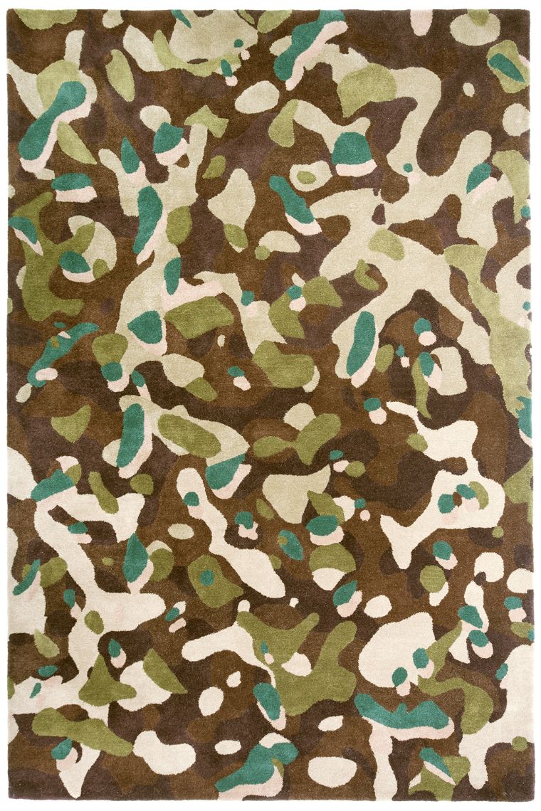 Tapis design Camouflage Micro