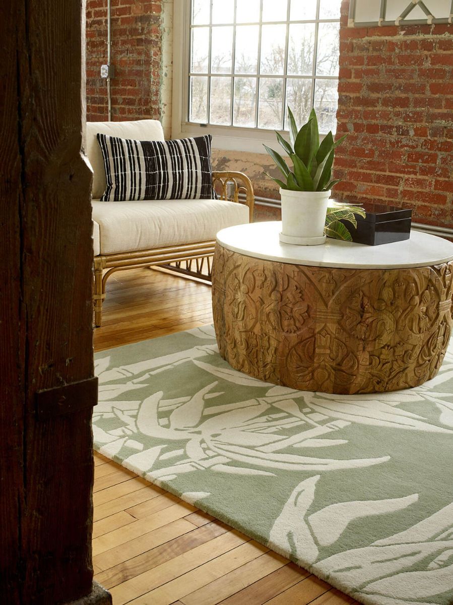 Japanese Bamboo jade tapijt | Maat: 120 × 180 cm