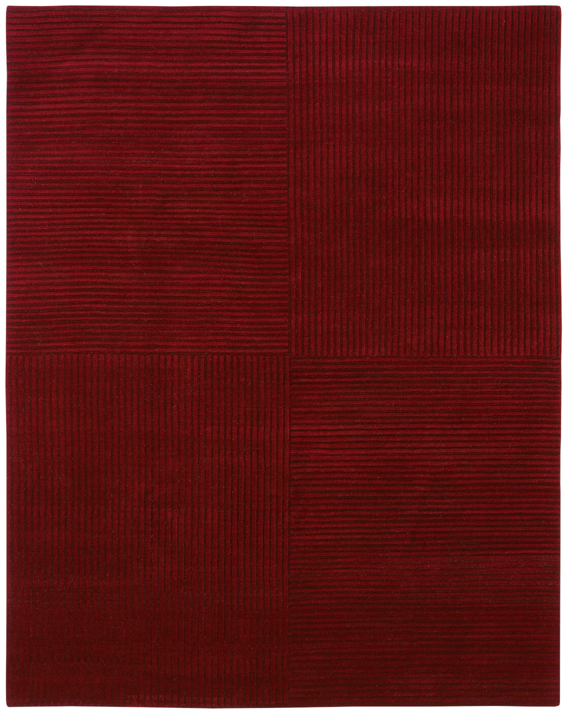 Tapis Vario 1 rouge foncé | Taille: 250 × 300 cm