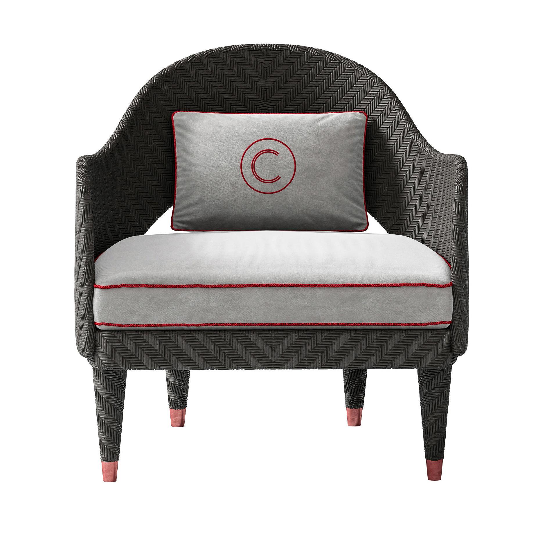 Fauteuil de jardin avec accoudoirs