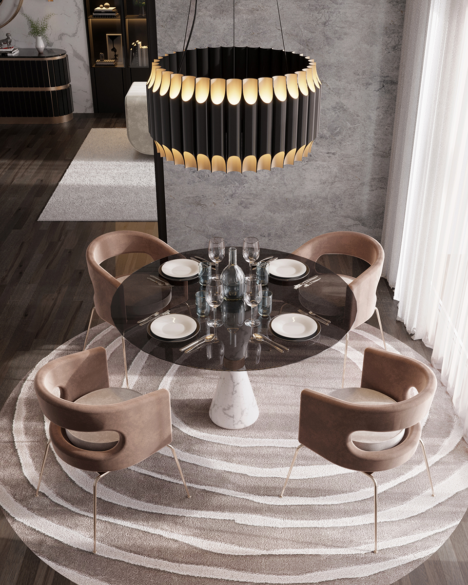 Suspension Bold ronde - 5