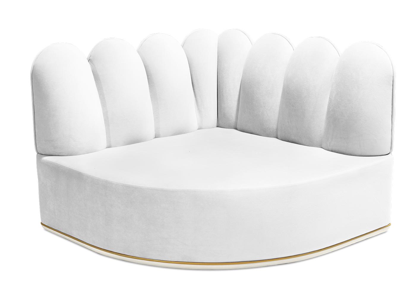 Canapé d’angle Nuage duveteux
