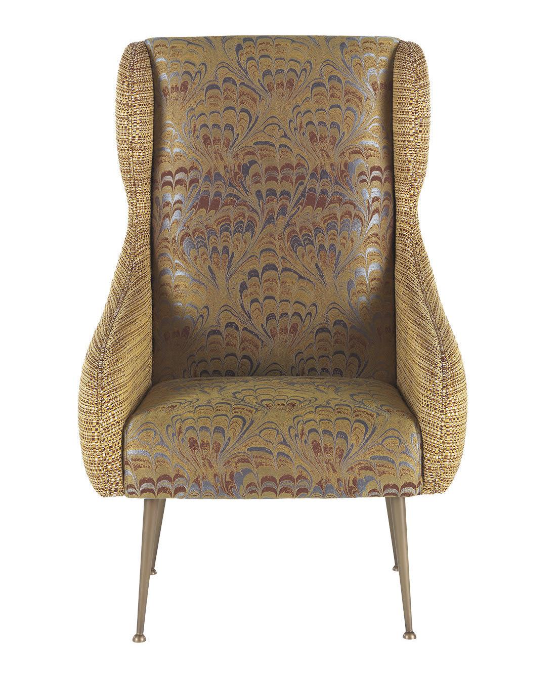 Noblesse gouden fauteuil