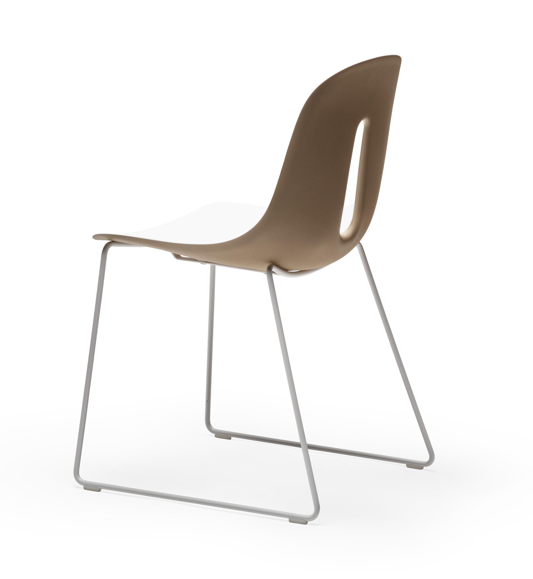 Gotham SL beige/zwarte stoel