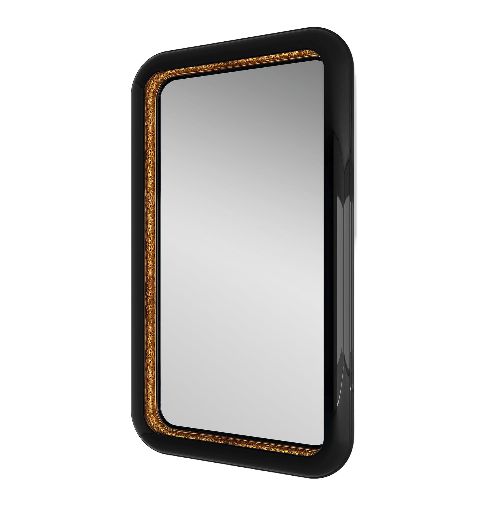 Miroir mural rectangulaire Arc