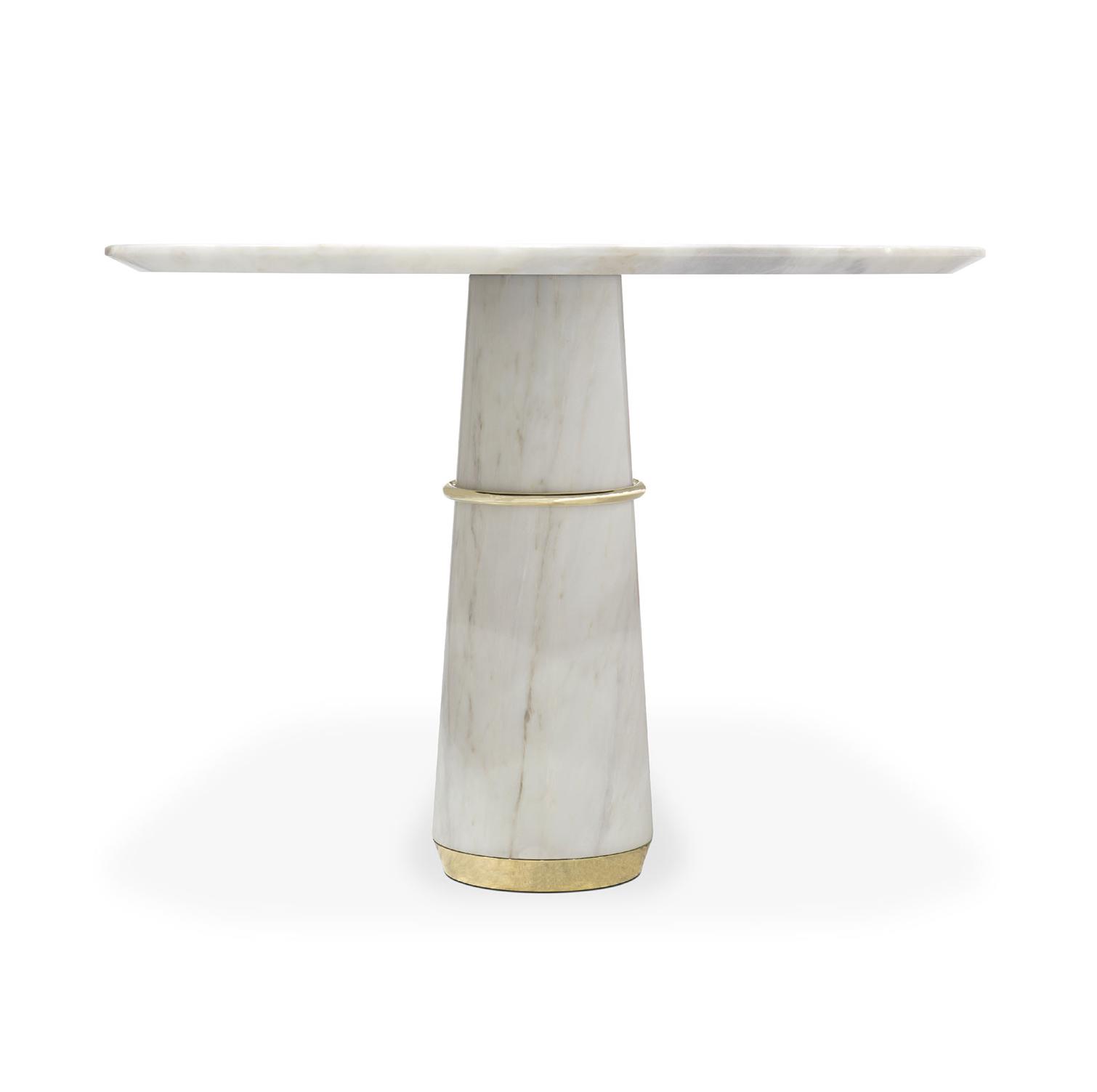 Marmeren eettafel