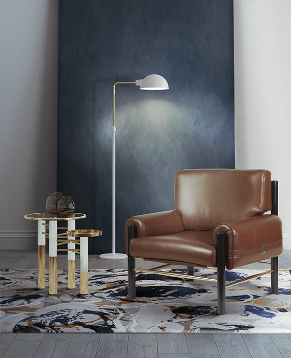 Fauteuil lounge Dillon - 1