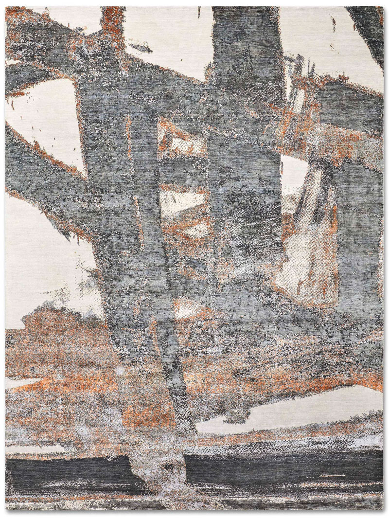 Copper luxe tapijt | Maat: 365 × 457 cm