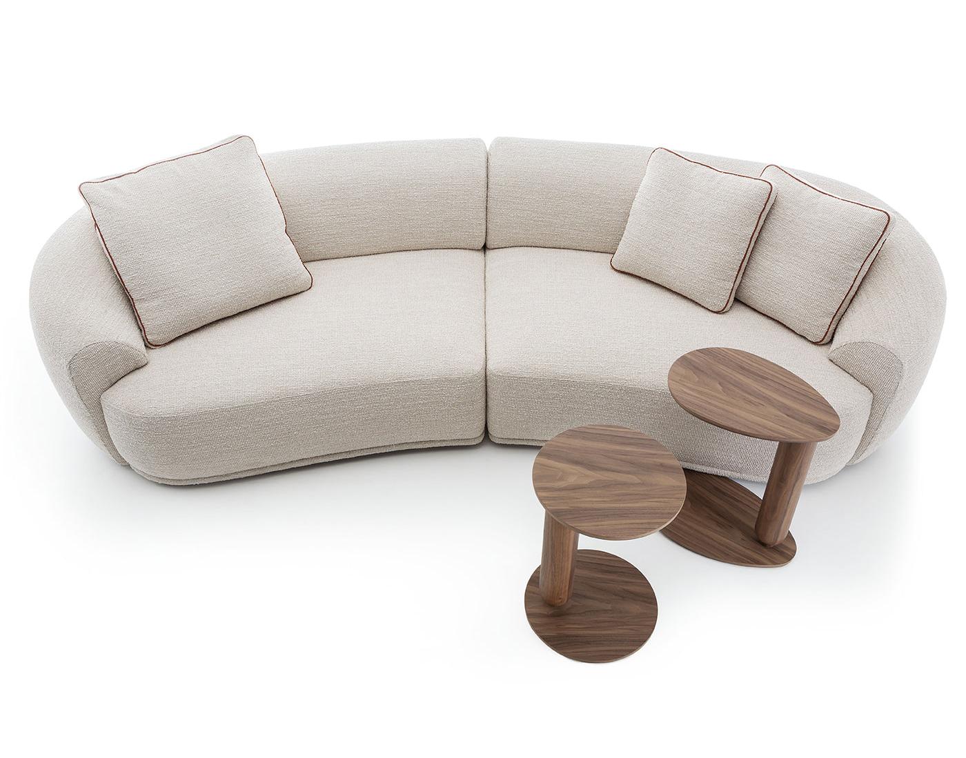 Table d'appoint ronde Gio