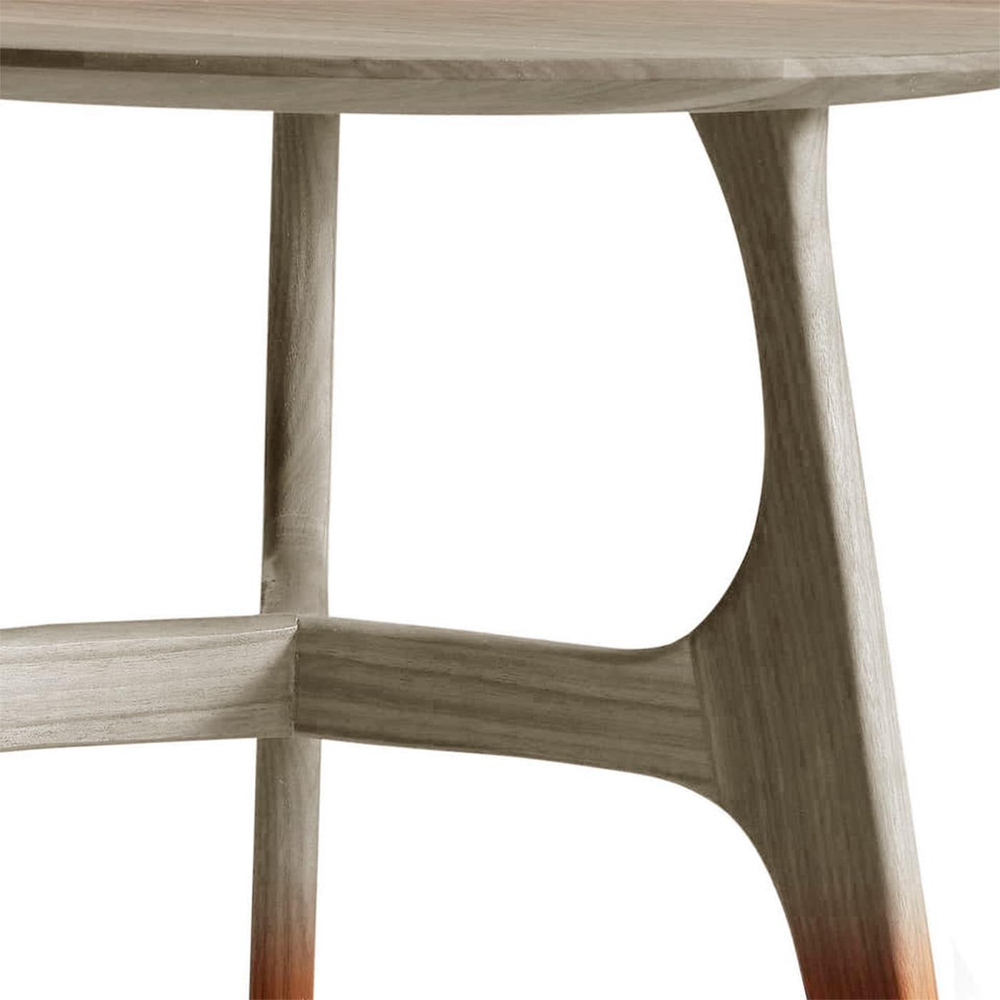 Table basse Converso en noyer massif gris