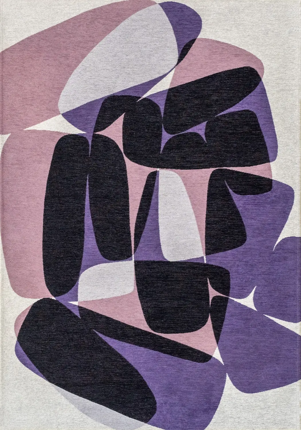 Stones Eclipse vloerkleed | Maat: 240 × 340 cm