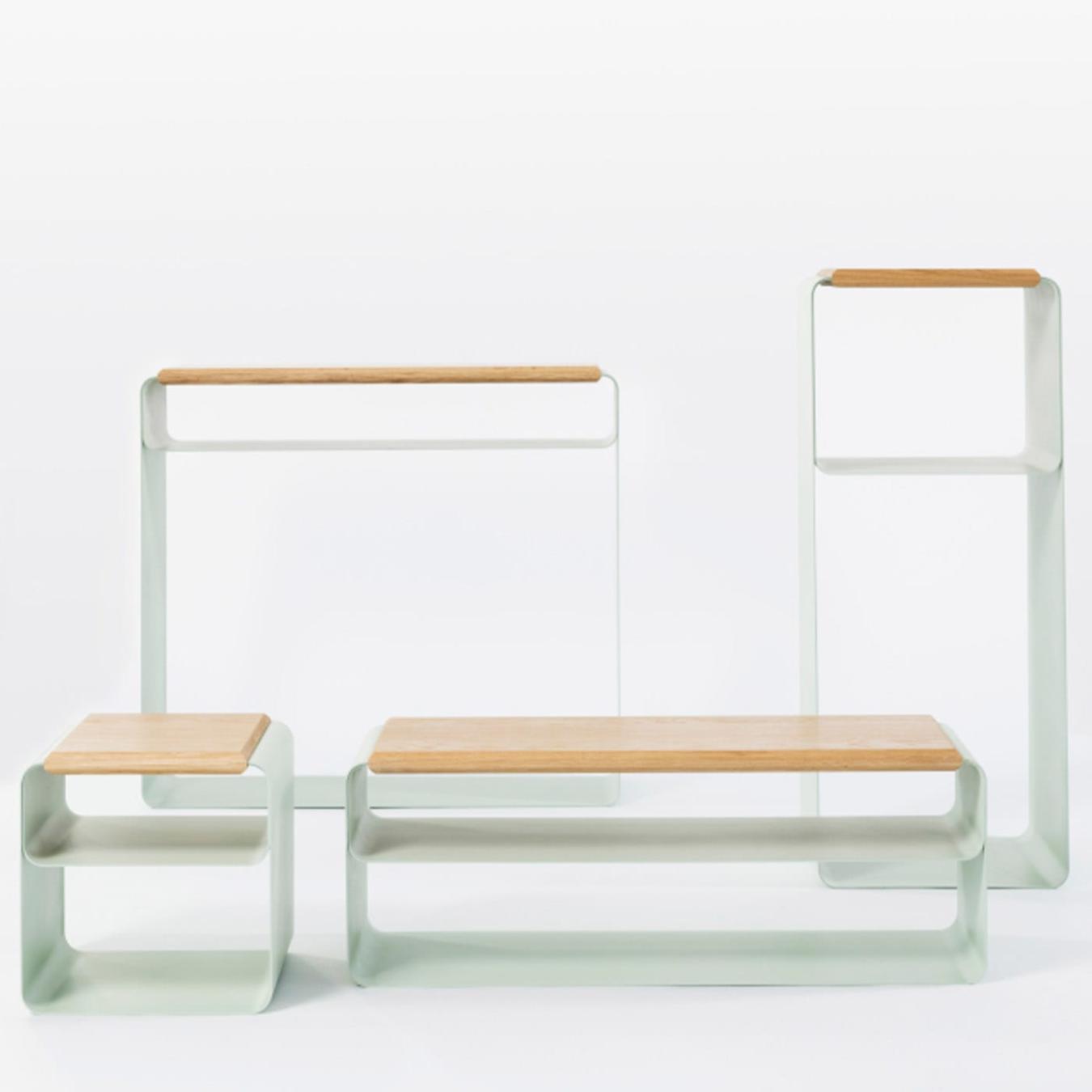 Minimalistische boekenkast