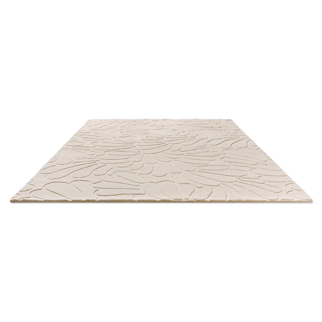 Tapis Coleby Petals ivoire crème