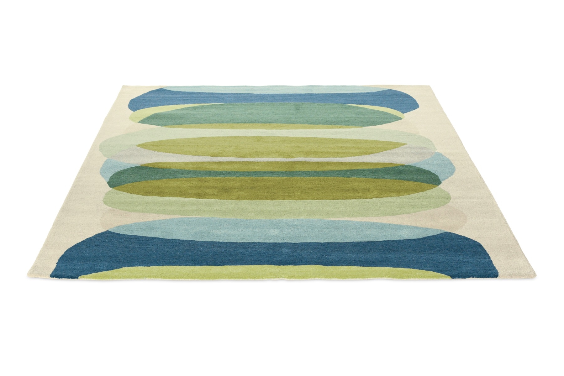 Tapis Elliptic émeraude