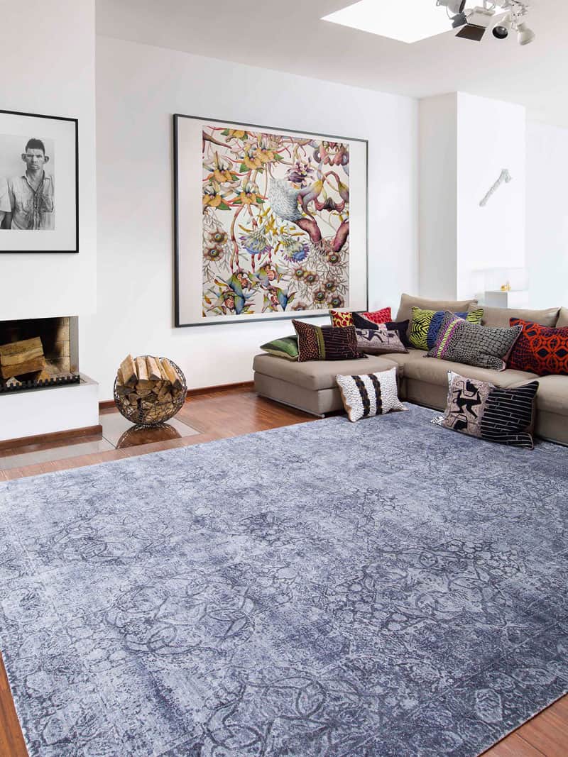 Tapis tissé main Tone To Tone | Taille: 170 × 240 cm