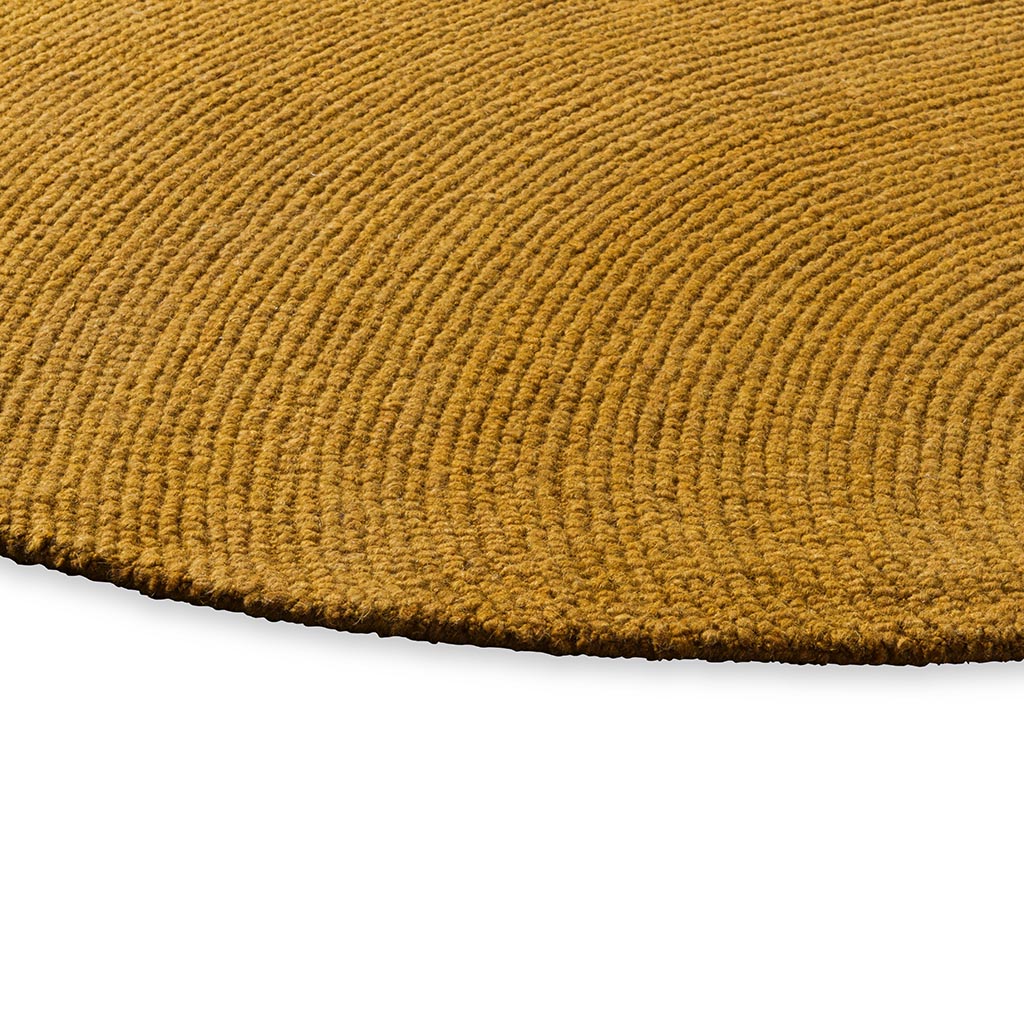 Chemin Decor Echo Ochre design | Taille: Ø 150 cm