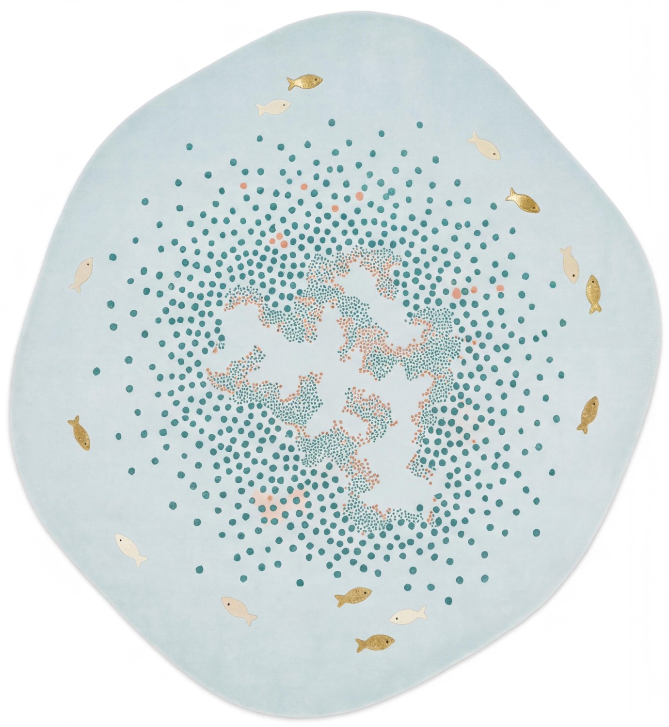 Tapis Halo Aqua