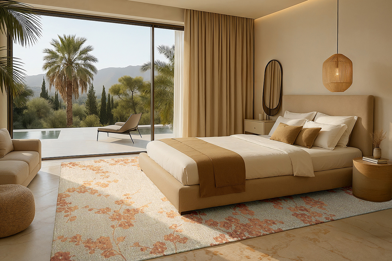 Lake Blue tapijt | Maat: 80 × 150 cm