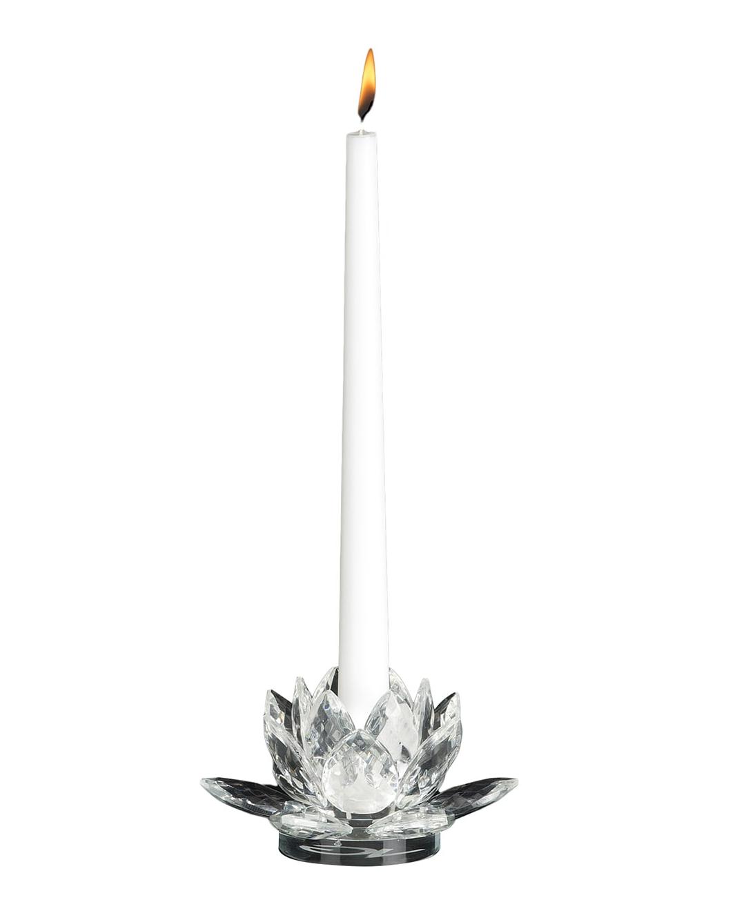 Lotus Crystal kaarsenhouder