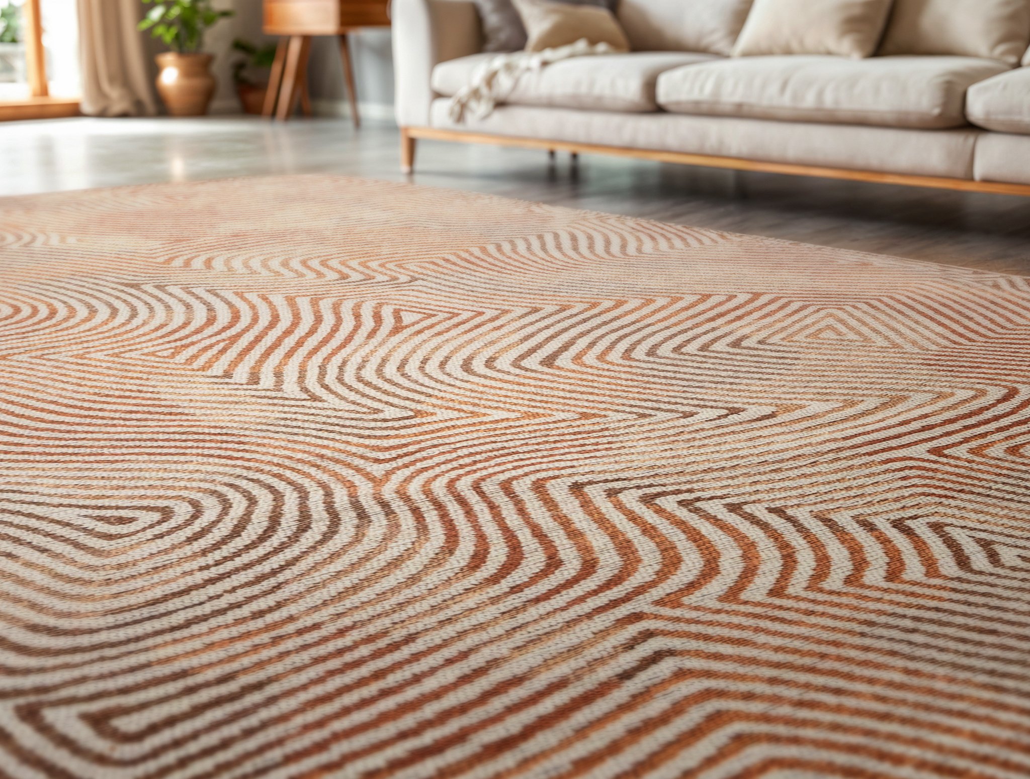 Tapis Yellow Hippy