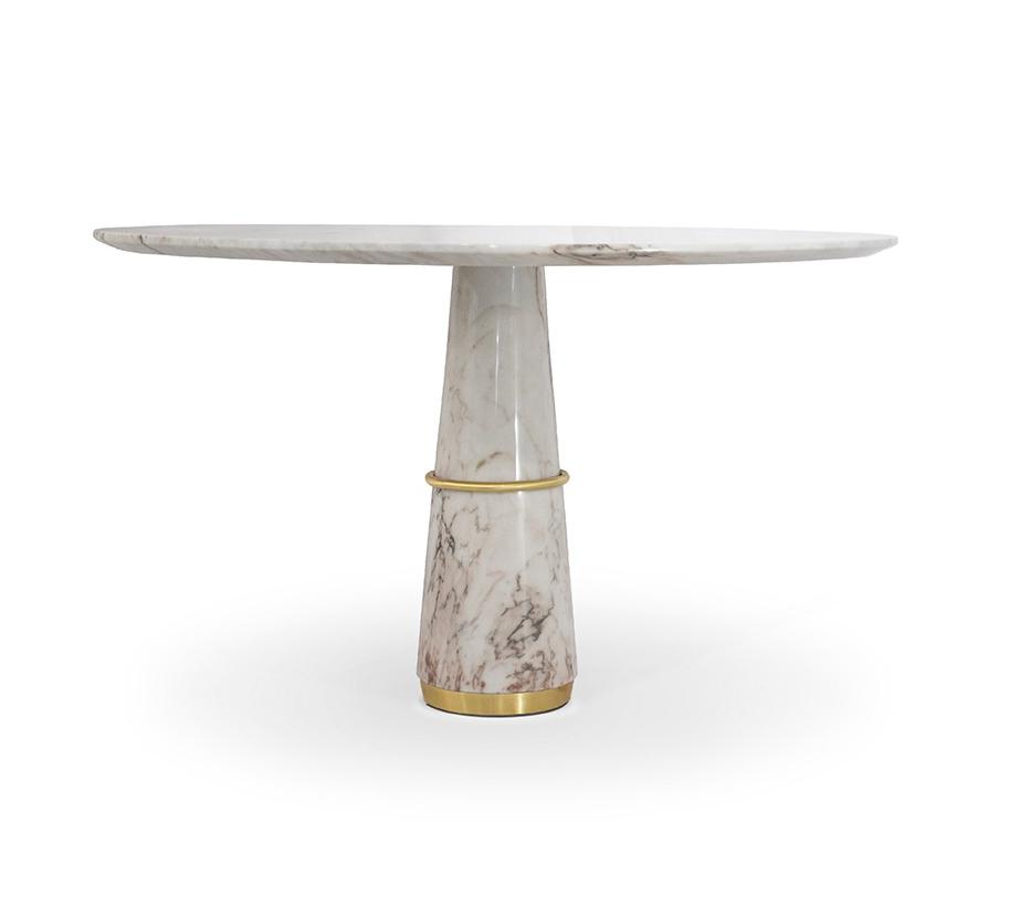 Table à manger en marbre