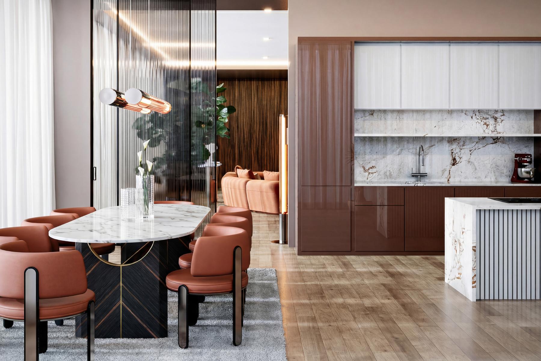 Aspire marmeren eettafel