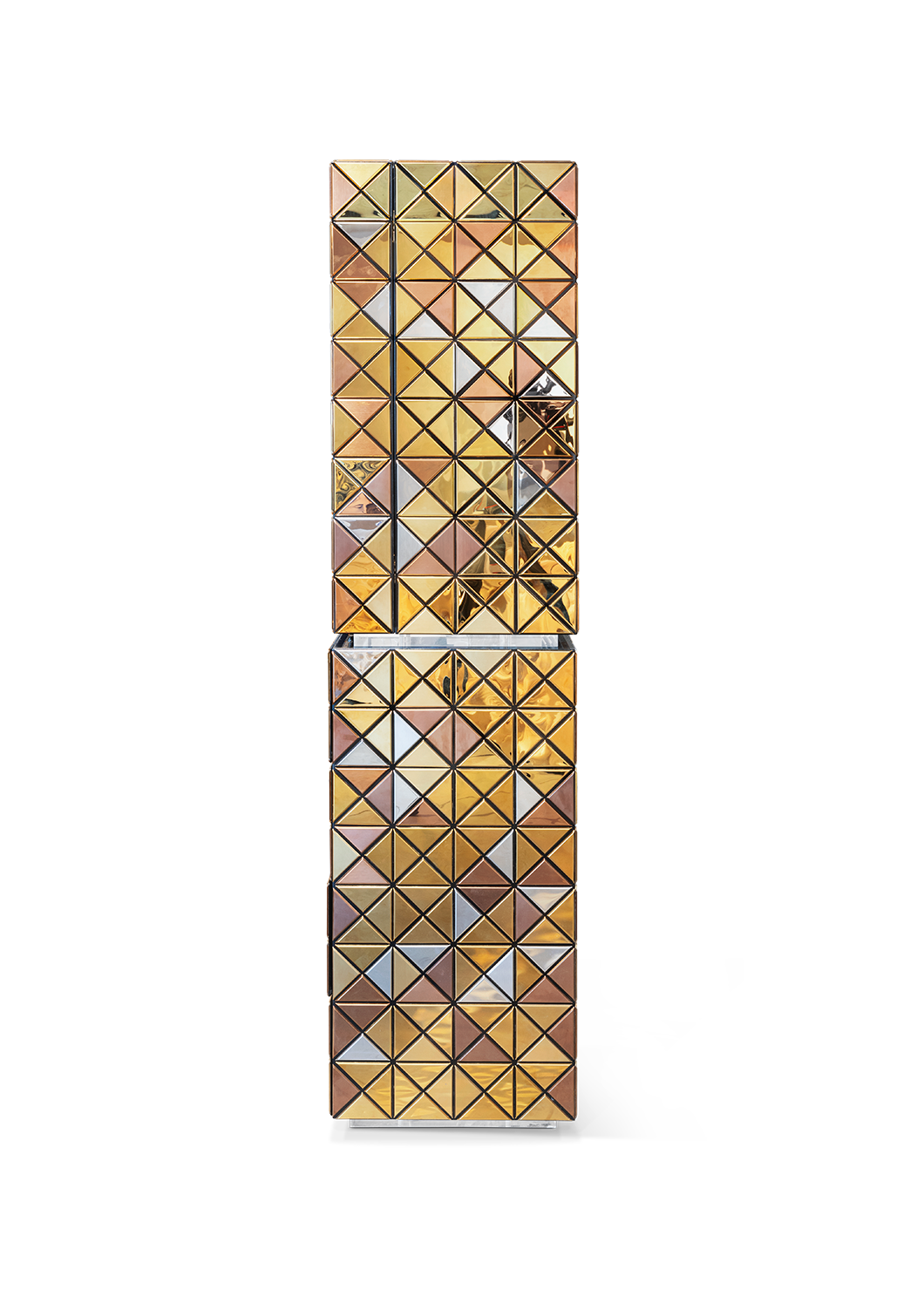 Armoire Mosaic II dorée