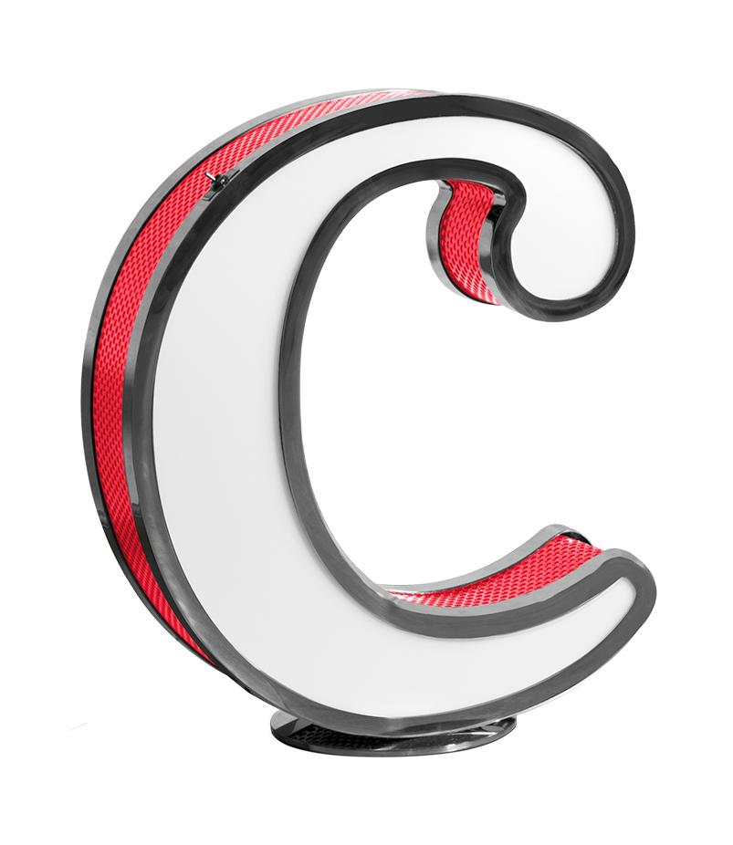 Classic letter C