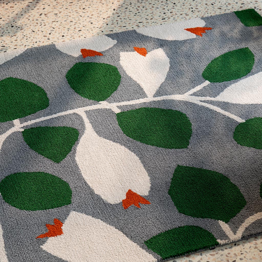 Tapis d’extérieur Rosehip bleu | Taille: 250 × 350 cm