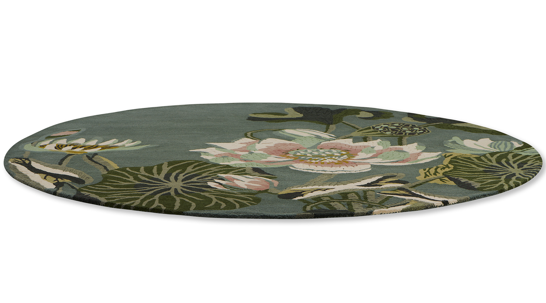 Waterlily middernachtvijver tapijt | Maat: 120 × 180 cm