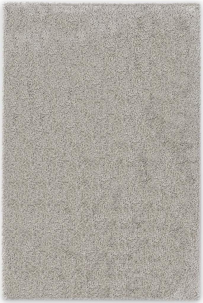 Gravel lichtgrijs vilt wollen hoogpolig tapijt | Maat: 170 × 240 cm