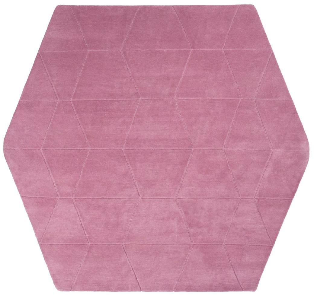 Lhotse blauw designer vloerkleed