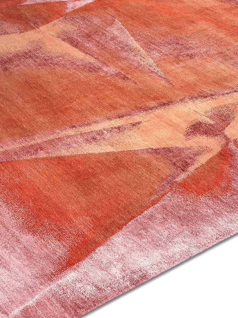 Tapis noué à la main Rusty