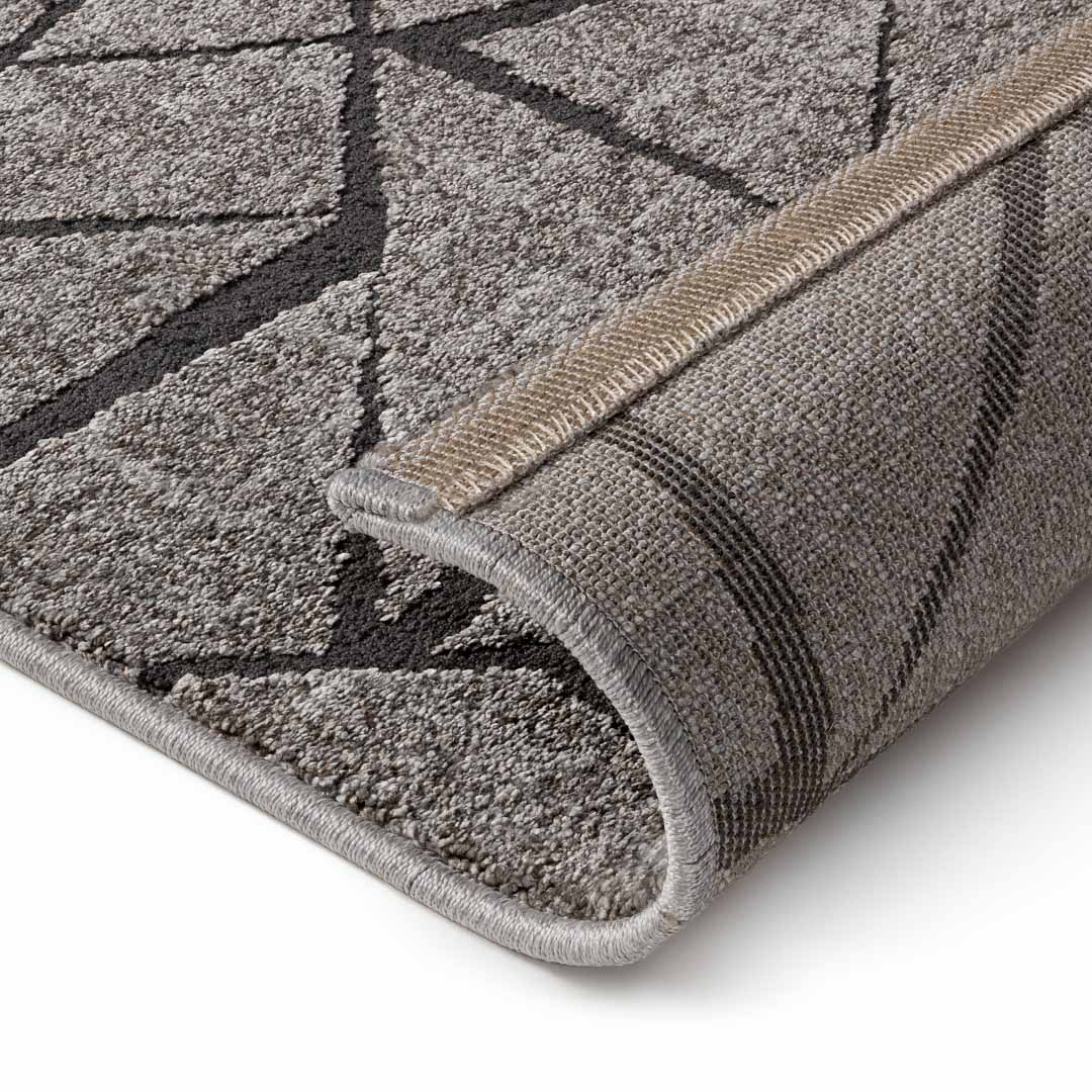 Cortina Spider Taupe vloerkleed