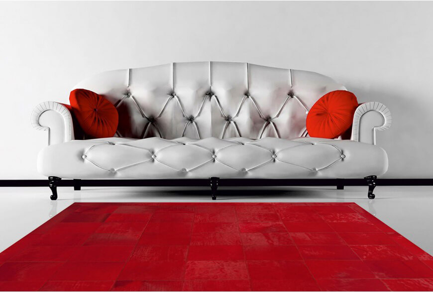 Andronicus koeienhuid tapijt | Maat: 160 × 230 cm