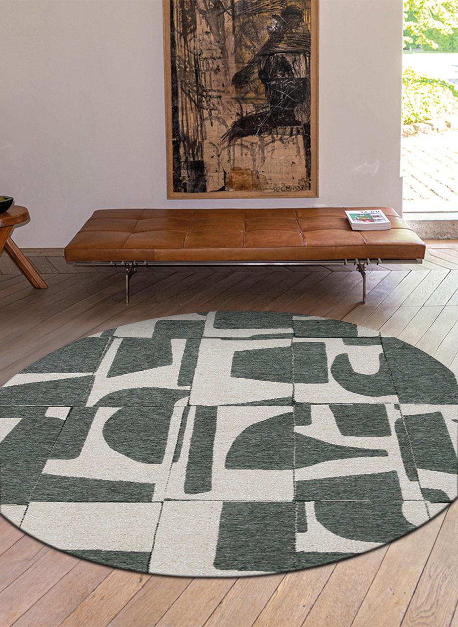 Tapis rond Campanula | Taille: Ø 240 cm