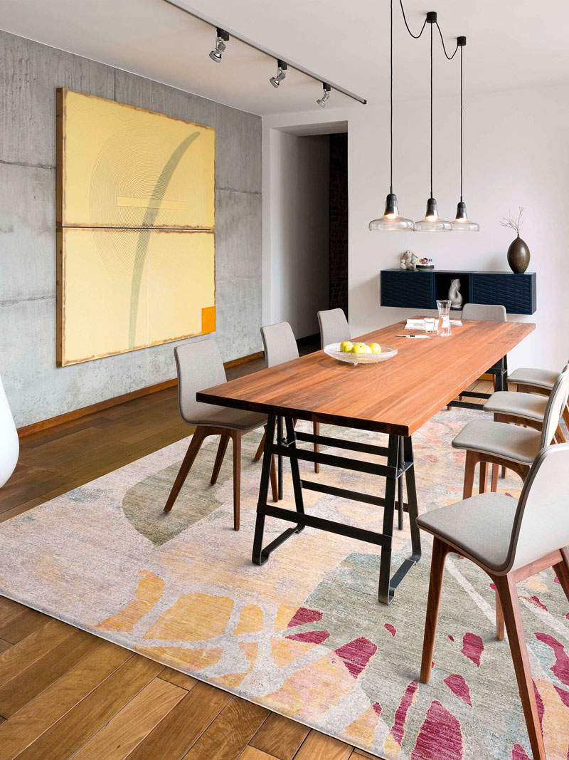 Skopein handgemaakt luxe tapijt | Maat: 122 × 183 cm