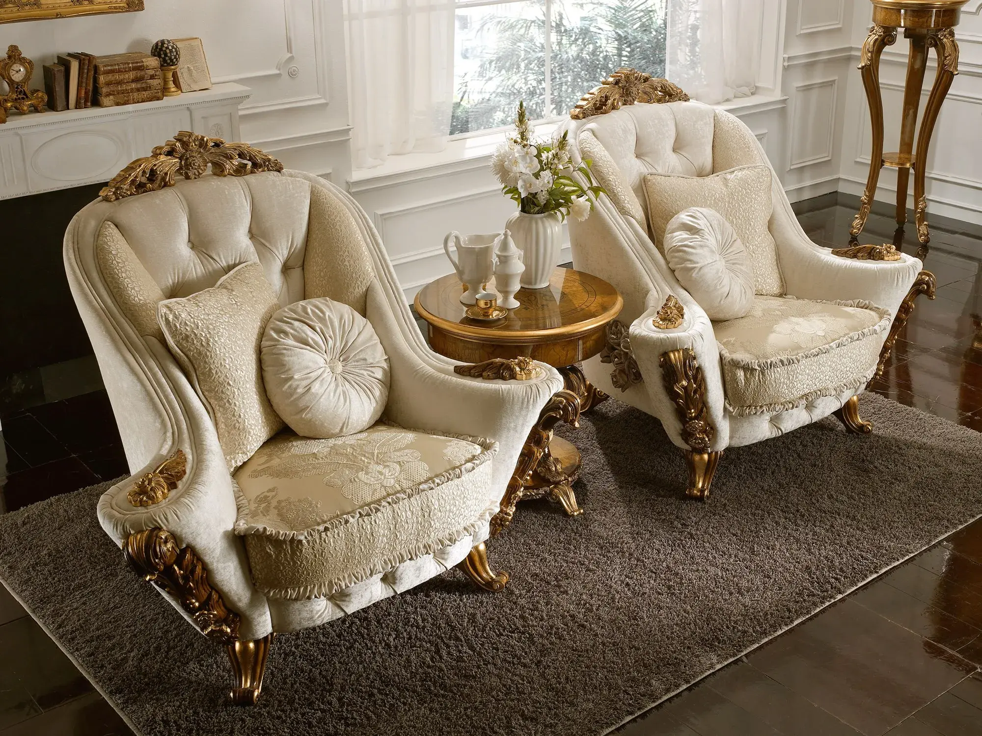 Fauteuil d’élégance italienne Dolcevita
