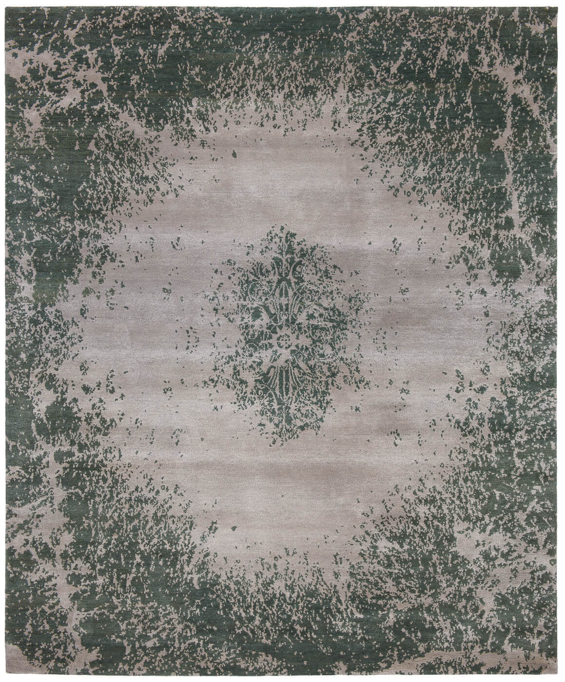 Tapis Hurricane vert | Taille: 400 × 500 cm