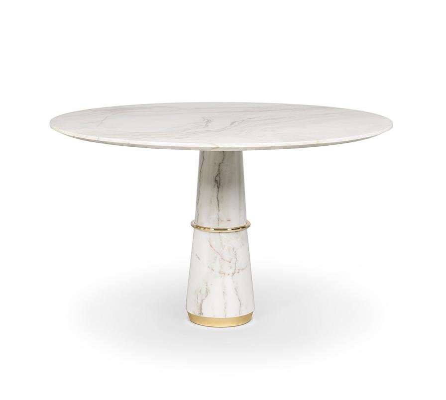 Table à manger en marbre