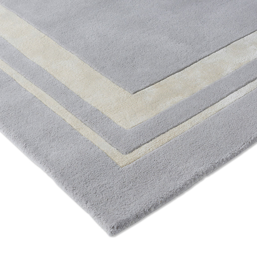 Redbrook zilver vloerkleed | Maat: 250 × 350 cm