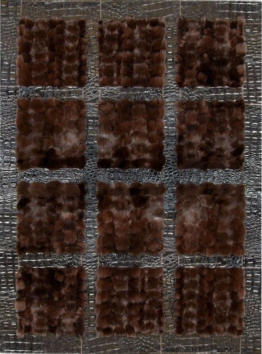 Tapis en fourrure Fox | Taille: 150 × 240 cm