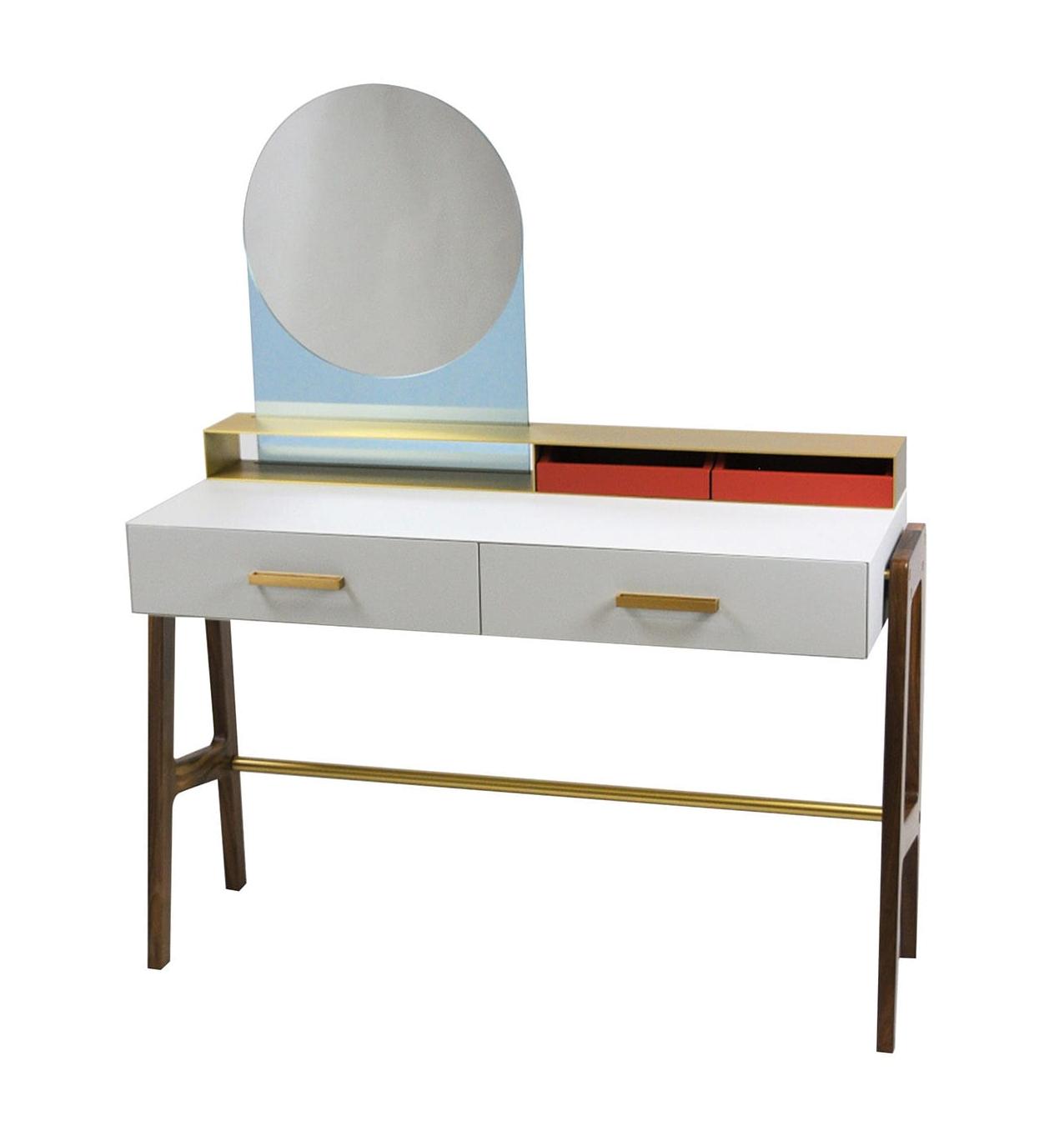 Coiffeuse raffinée avec miroir
