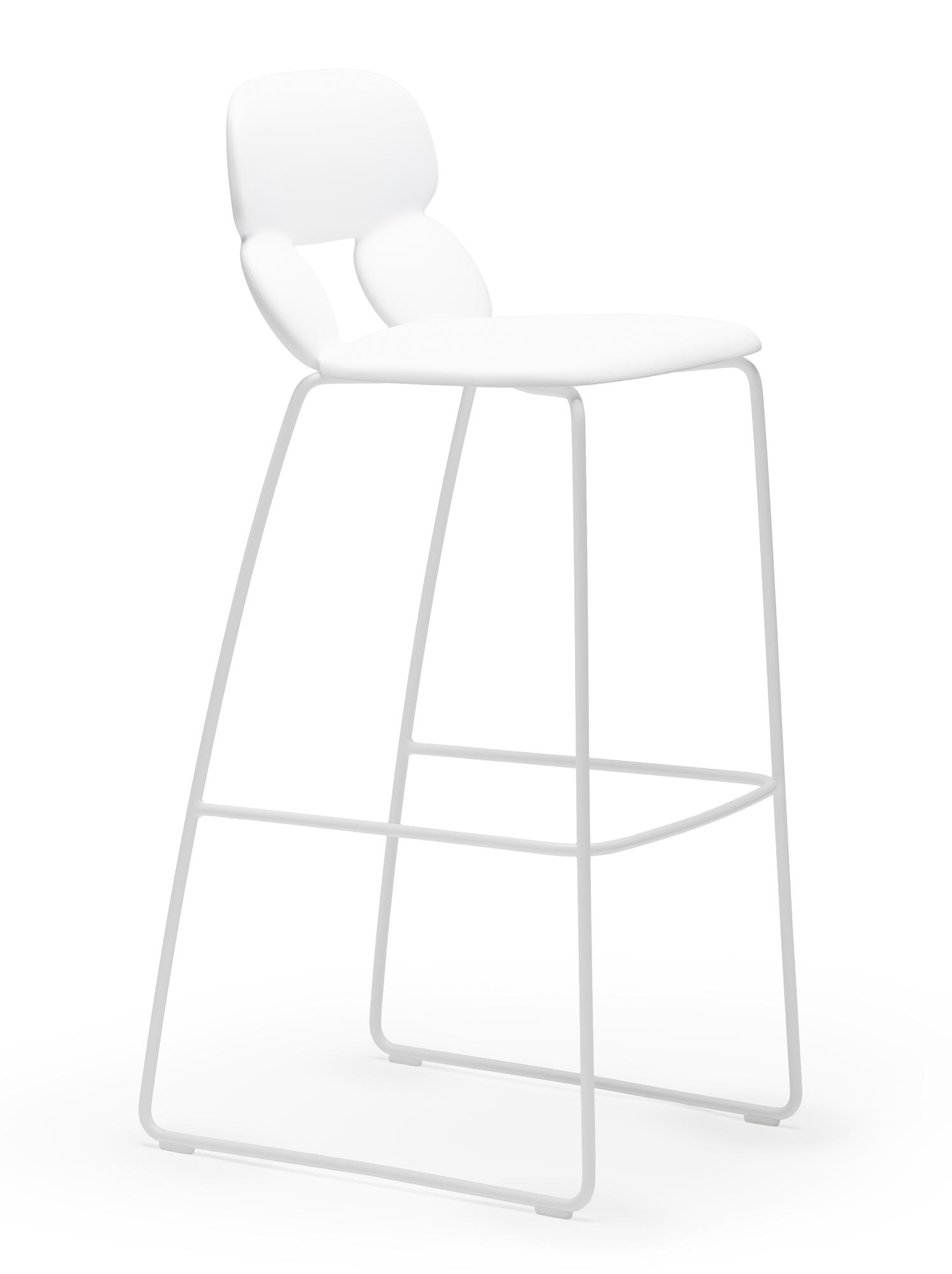 Tabouret de bar Nube SL SG-80 Blanc