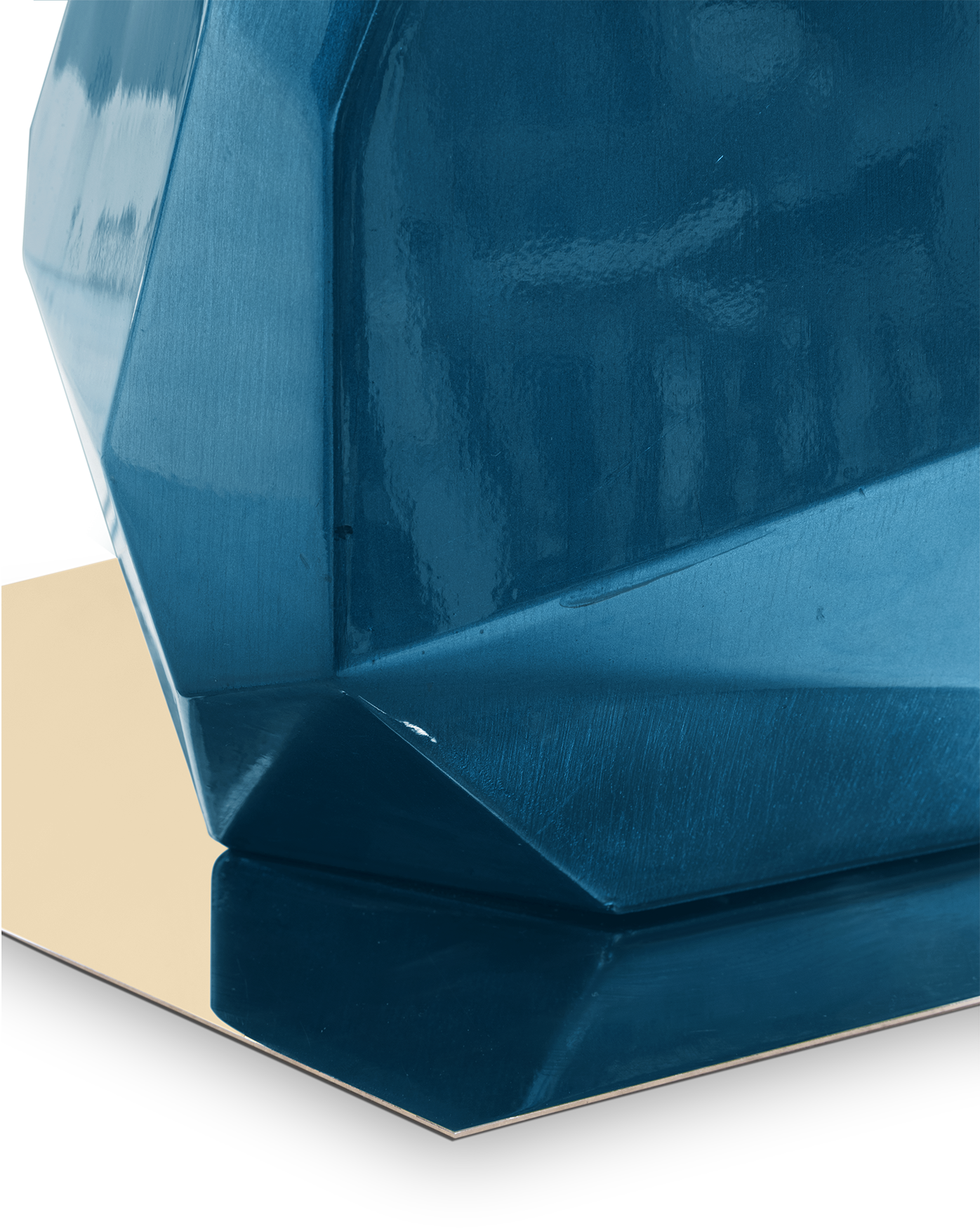 Essence kleine blauwe tafellamp