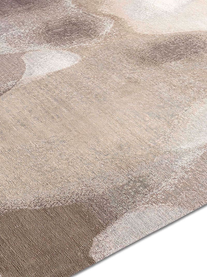 Zand handgemaakt luxe vloerkleed